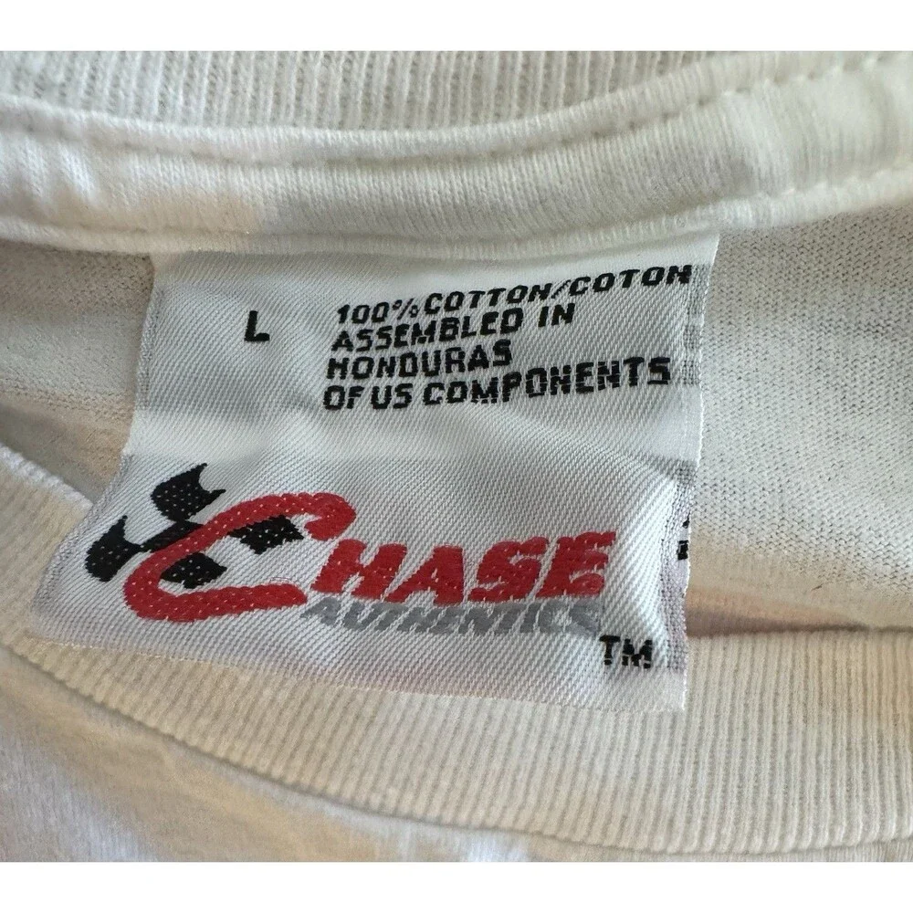 Vtg NASCAR Kodak Camera Shirt-Men’s L- Bobby Hamilton #4 Max Film Racing Tee